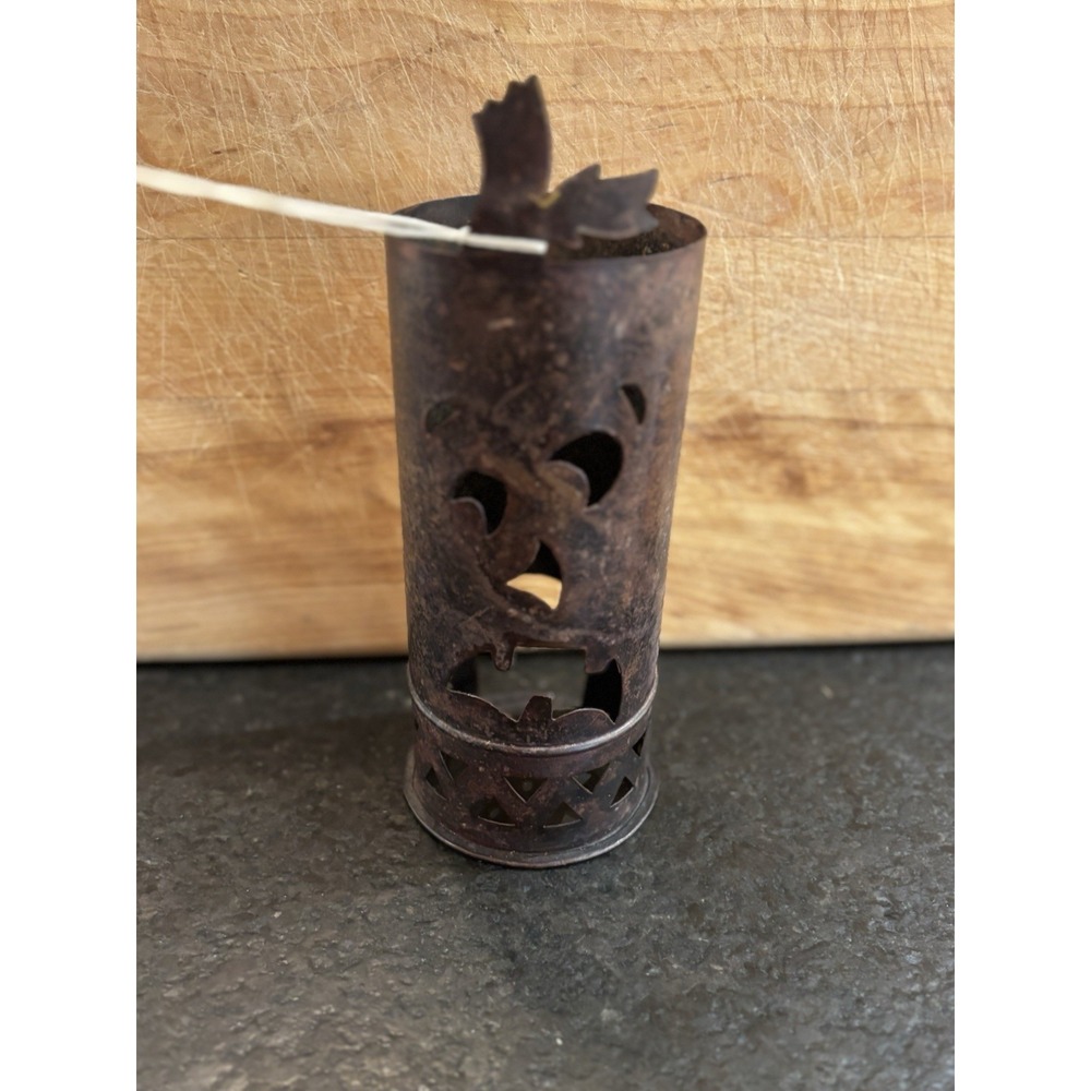 Midwest of Cannon Falls Halloween Jack O Lantern Metal Candle Holder Luminary - Picture 4 of 13